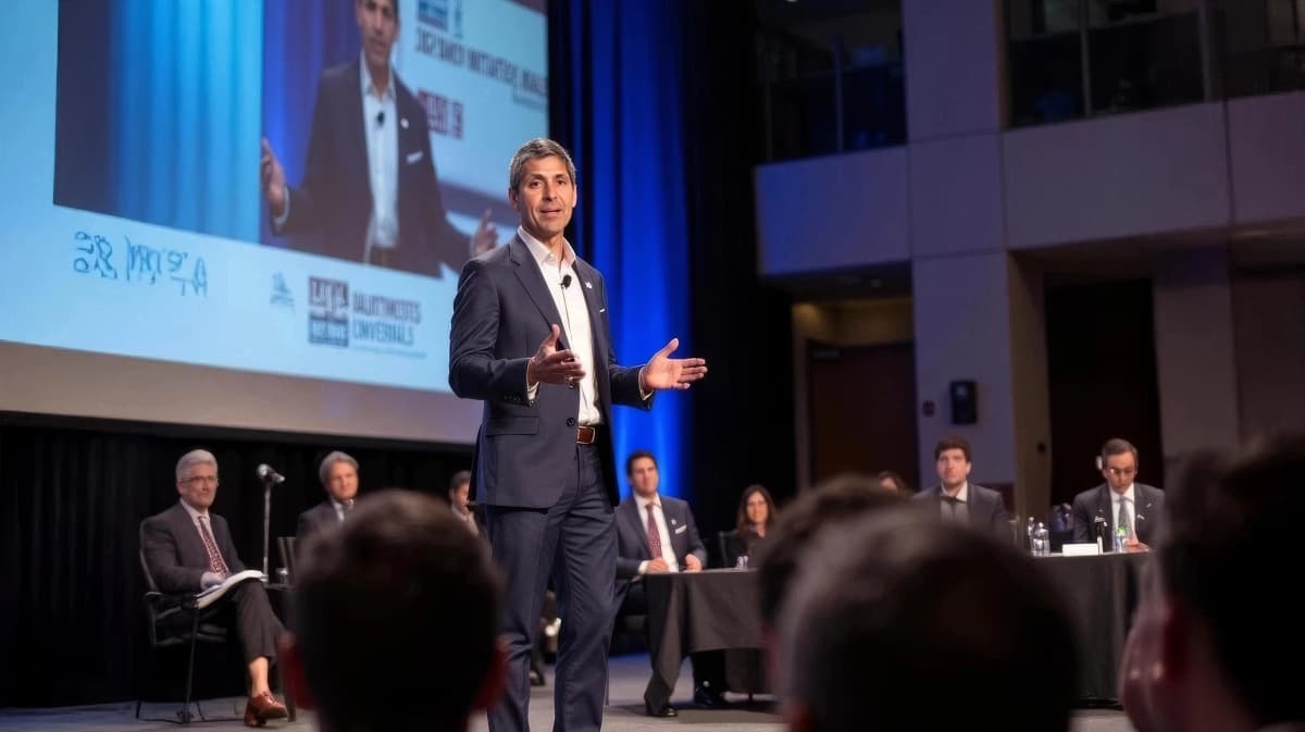 Michael Santos speaking