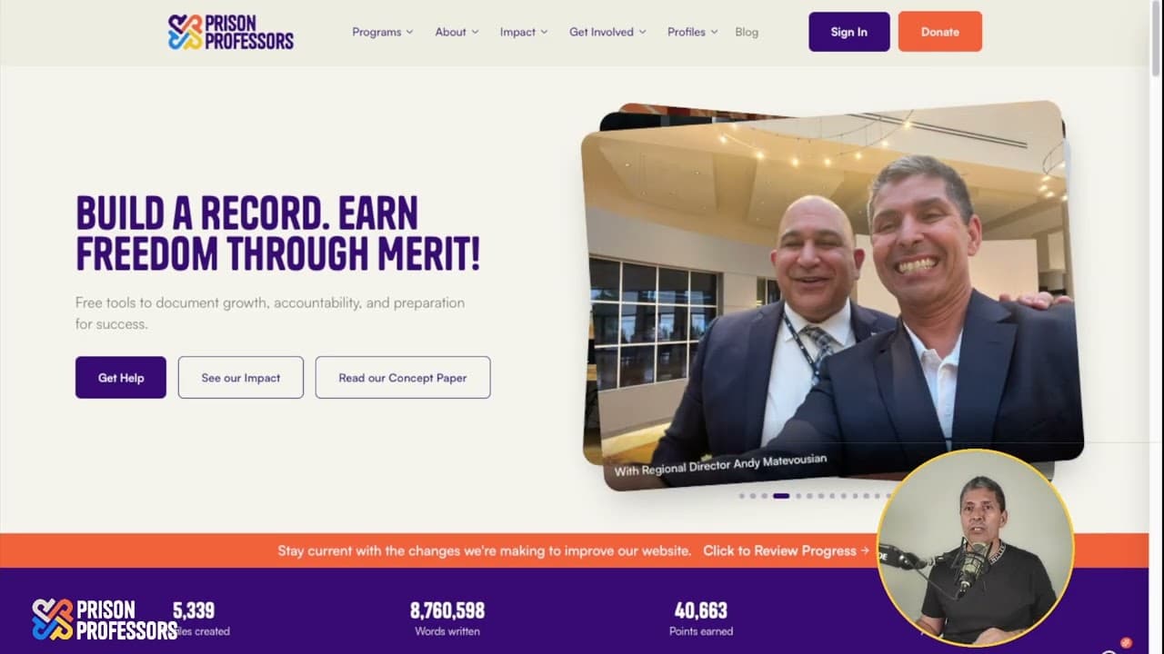 Prison Professors & Edovo Foundation: Transforming Lives Behind Bars