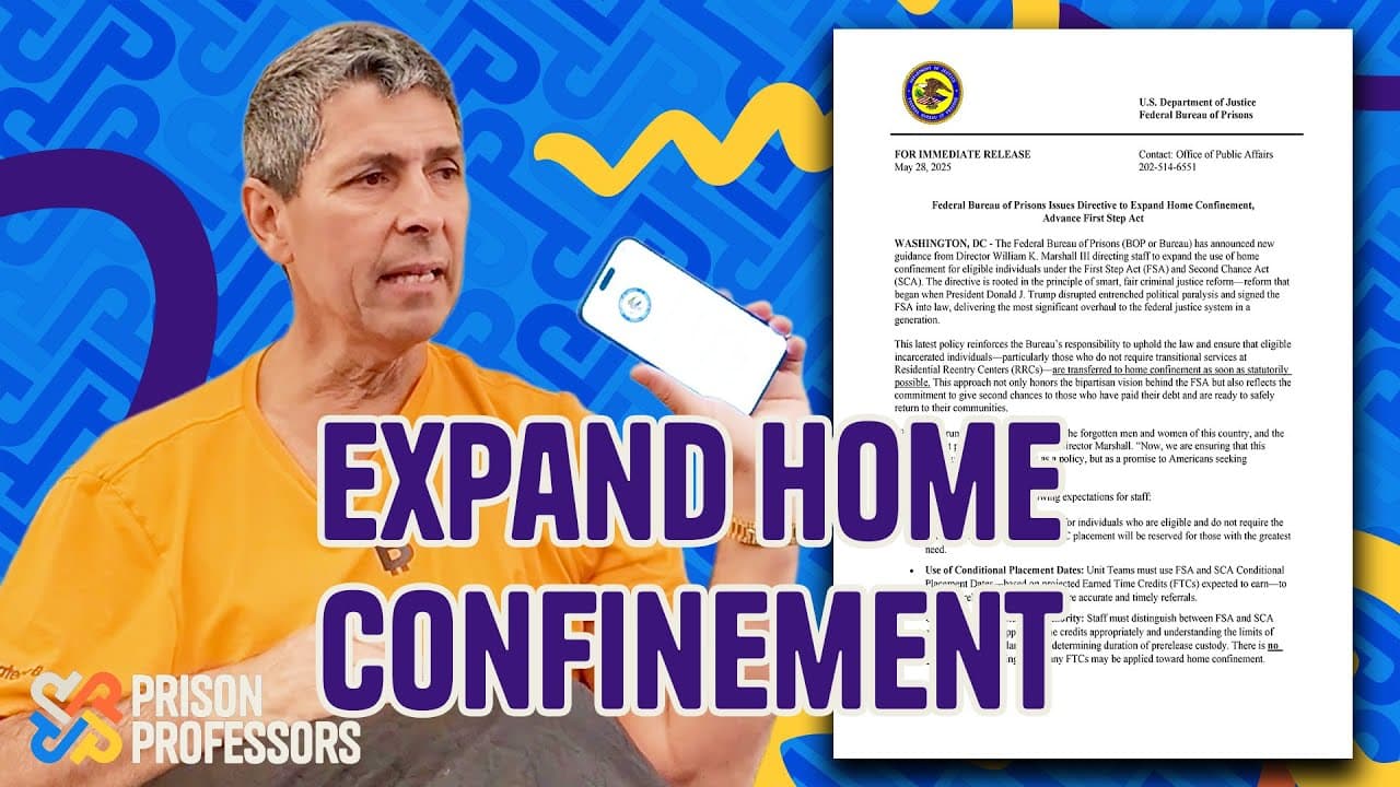 Home Confinement Change