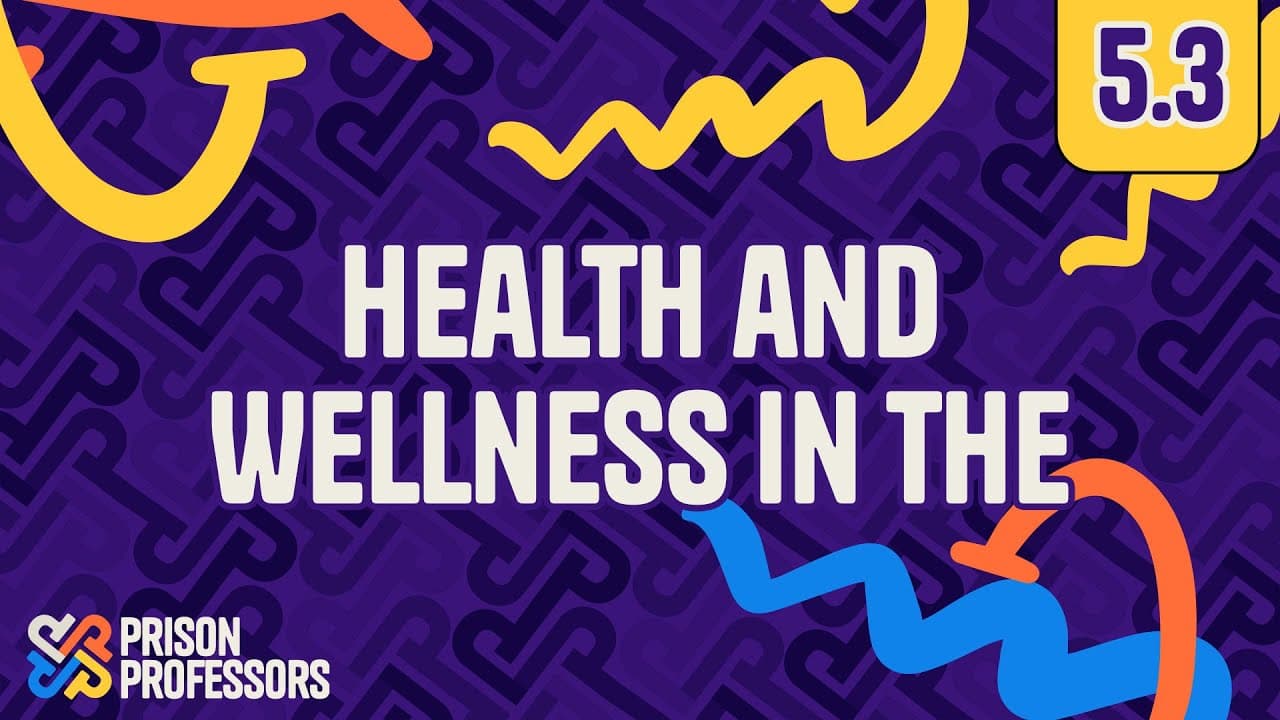 Health and Wellness in the BOP