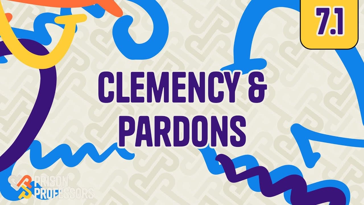 Clemency & Pardons