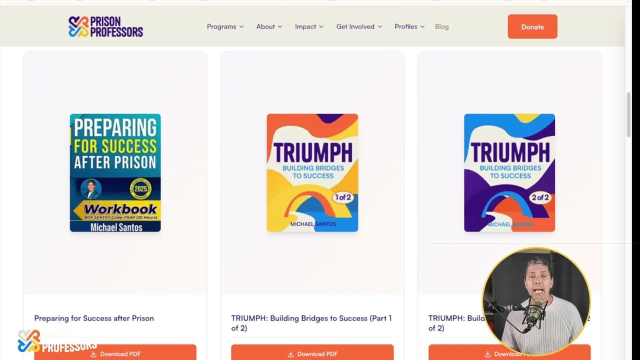 Preparing for Success After Prison Course Overview