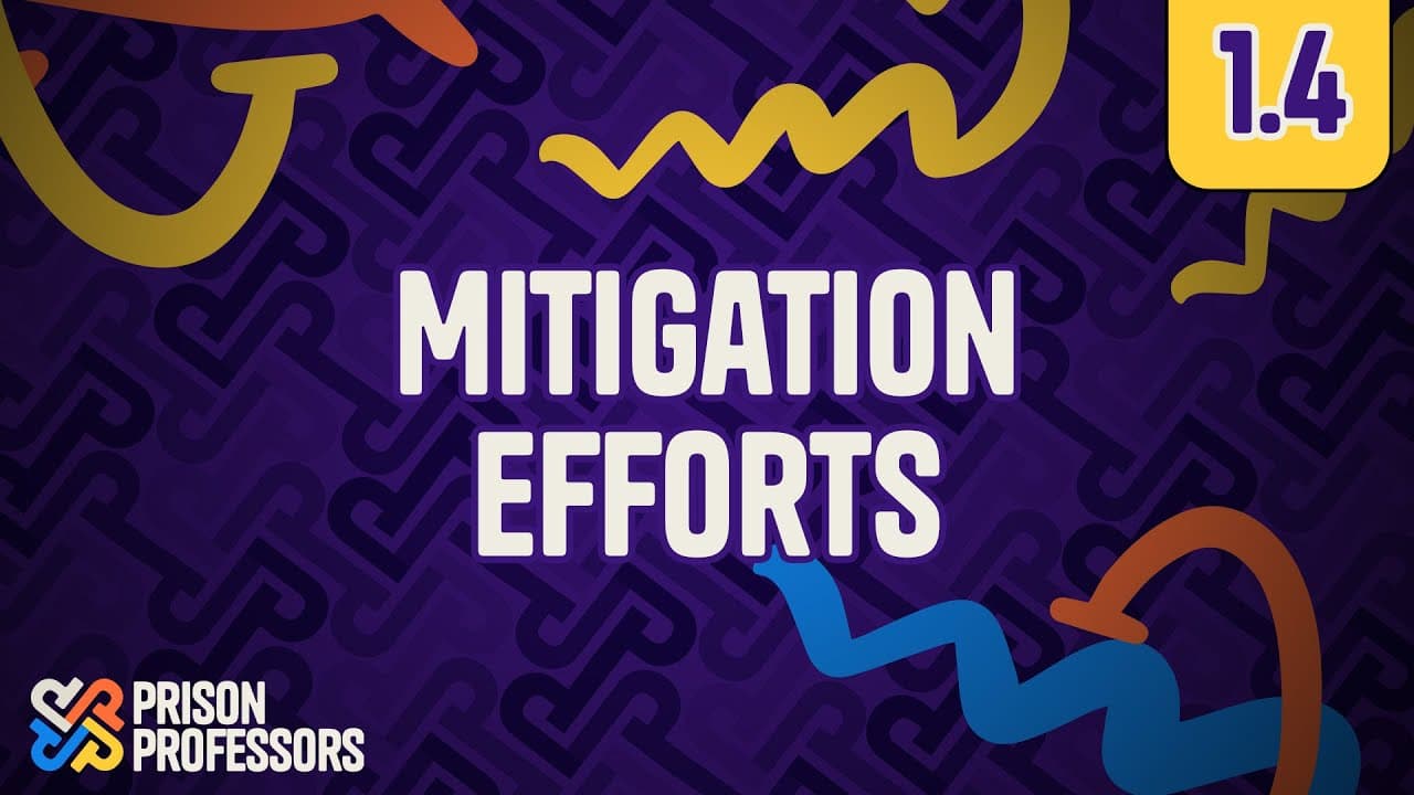 Early Mitigation Efforts