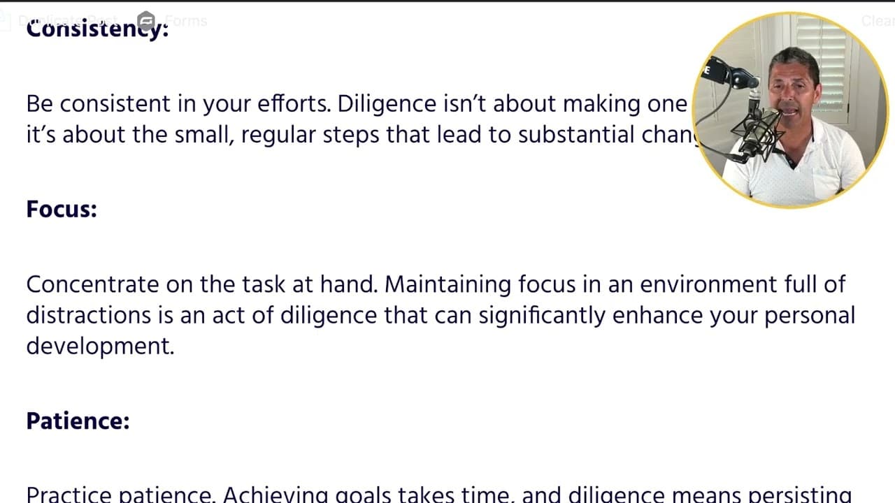 Abrazando la diligencia | El éxito después de la cárcel