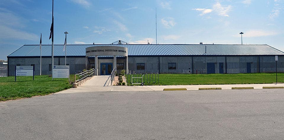 Aerial view of FCI Butner Medium II