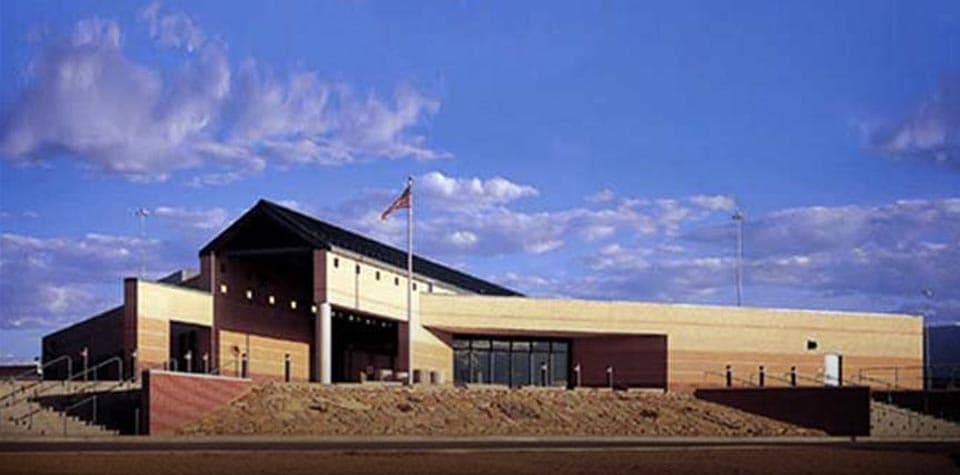 Aerial view of FCI Florence