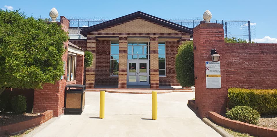 Aerial view of FCI Seagoville