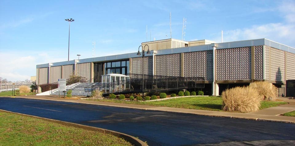 Aerial view of FCI Marion